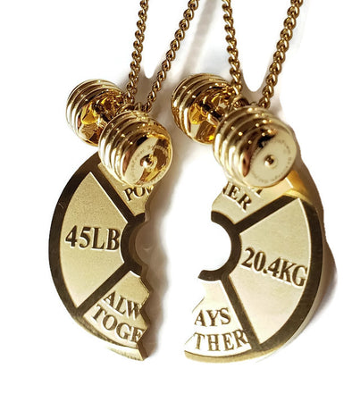 FUSION DISCO 45LB "LOVE" GOLD 18K.