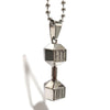 MANCUERNA VERTICAL MODEL - SILVER