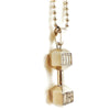 MANCUERNA VERTICAL MODEL - GOLD 18K