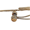 MINI MANCUERNA GYM CON DISCOS - ORO 18K