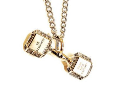 MANCUERNA FITNESS SWAROVSKI - GOLD 18K