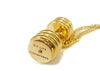 MANCUERNA GYM CON DISCOS - ORO 18K