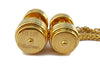 MANCUERNA GYM CON DISCOS - ORO 18K